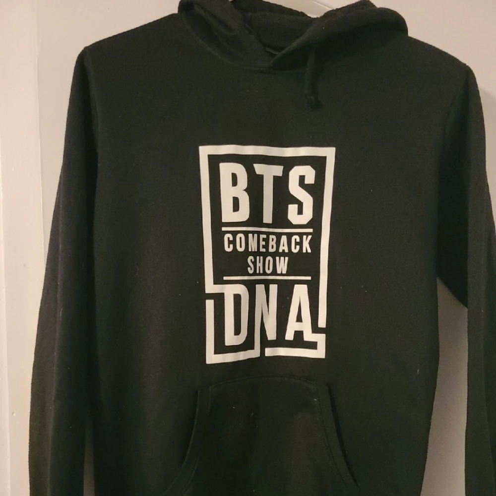 Black BTS hoodie